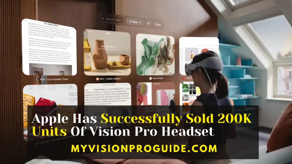 200K Units Of Vision Pro Headset